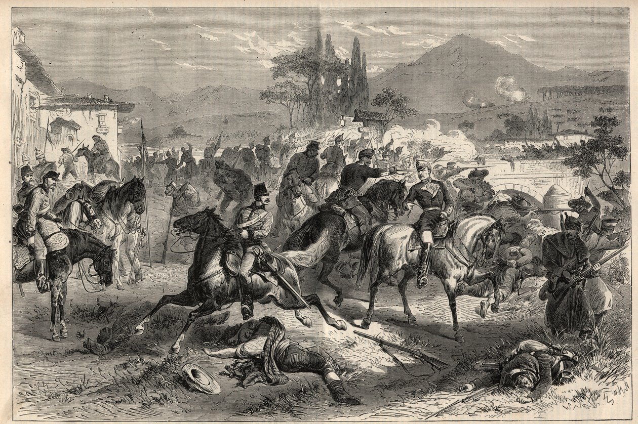 Revolution of September 1868 in Spain (Gloriosa): Battle of Alcolea near Cordoba (September 20) by Unknown artist