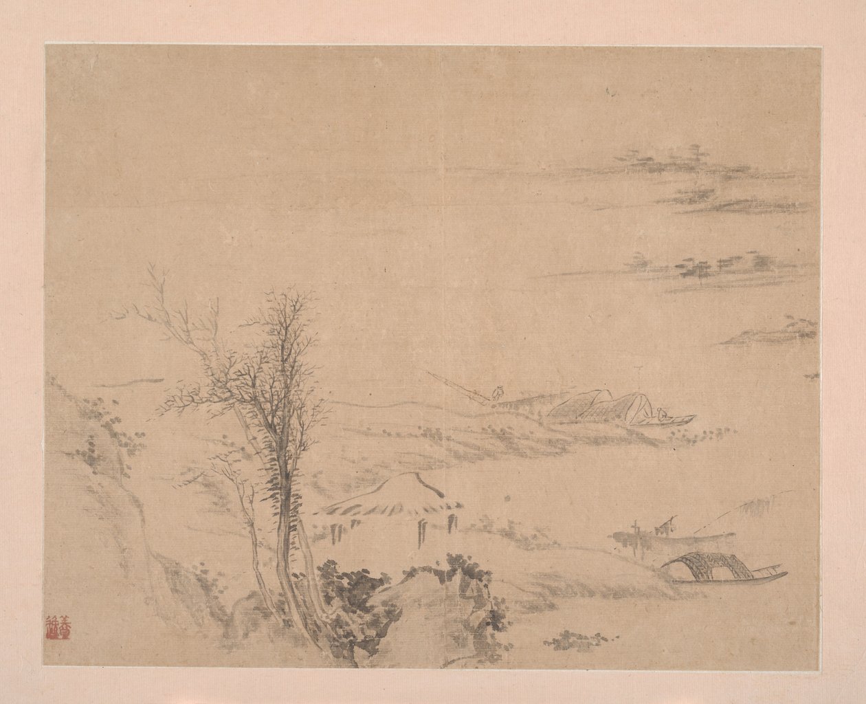 River Scene by Unknown Artist