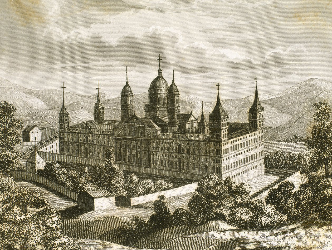 Royal Monastery of San Lorenzo de El Escorial, province of Madrid, Spain by Unknown