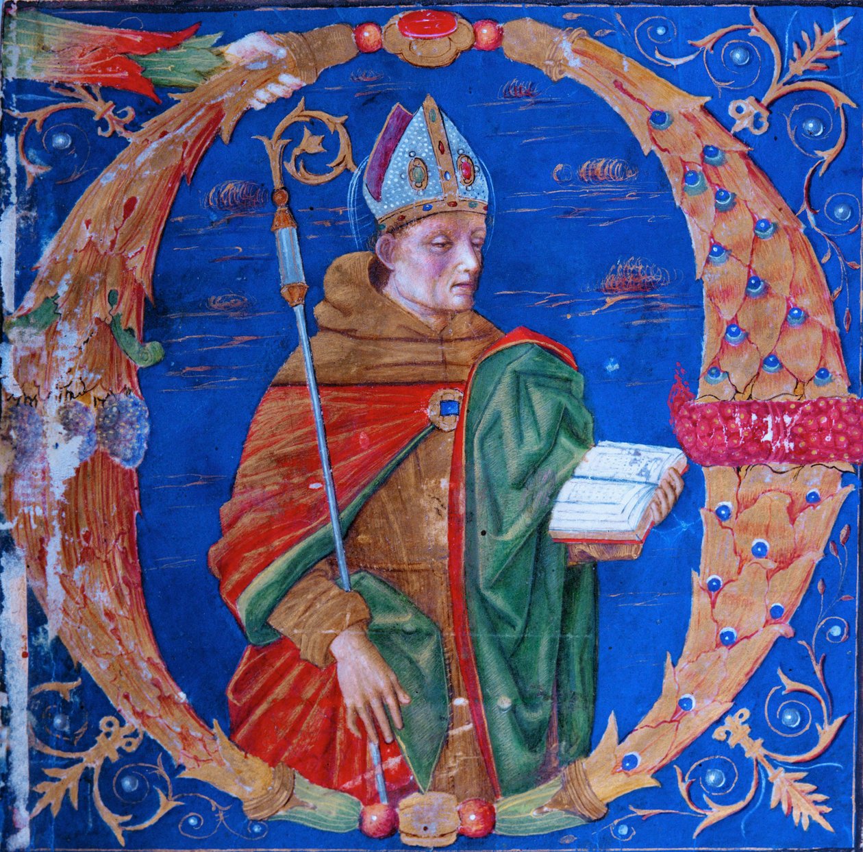 Single Illustration from a Lost Codex by Unknown Artist