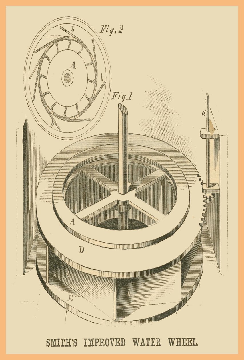 Smiths Improved Water Wheel by Unknown Artist