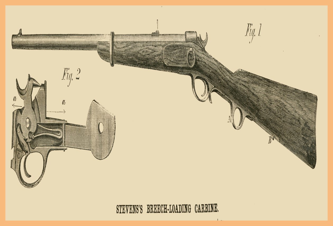 Stevens Breech Loading Carbine by Unknown Artist