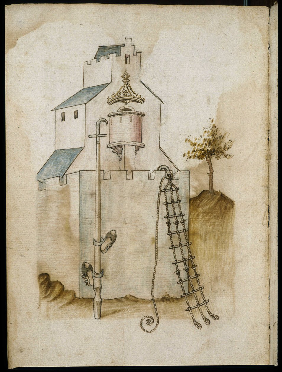 Systems for Climbing Along Walls - Manuscript: Parchment Sheet of an Engineer