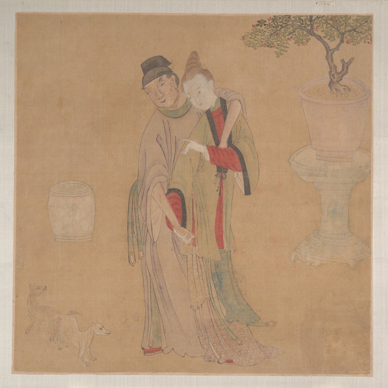 Tartar Officer with Blonde Lady by Unknown Artist