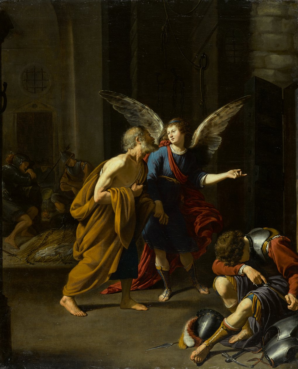 The Angel Liberating St. Peter from Prison by Unknown artist
