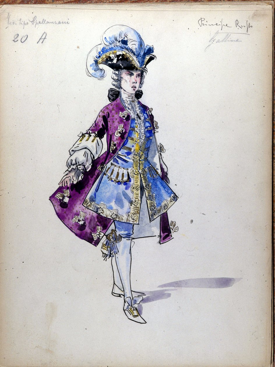 The Lady of Spades: Opera composed in 1890 by Piotr or Petr Ilyich Tchaikovsky (or Tchaikowsky) by Unknown artist