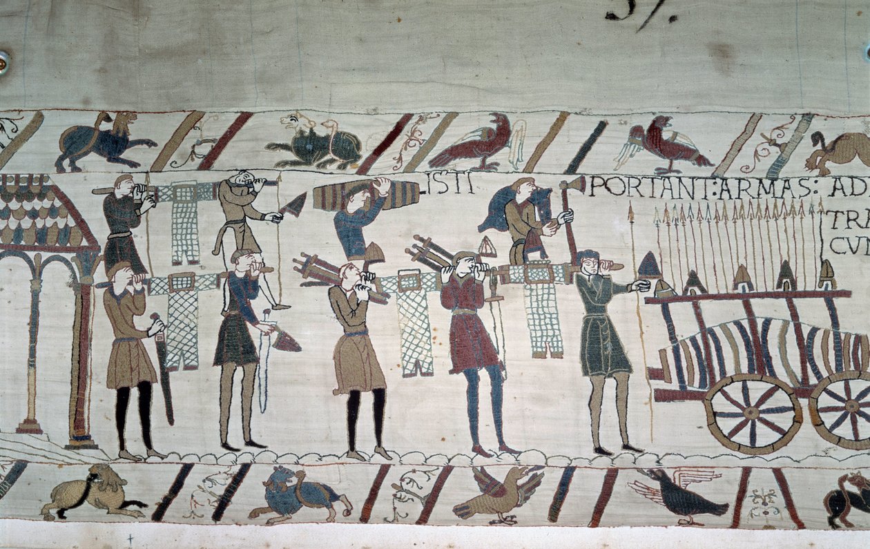 The Battle Between the English Infantrymen (Harold