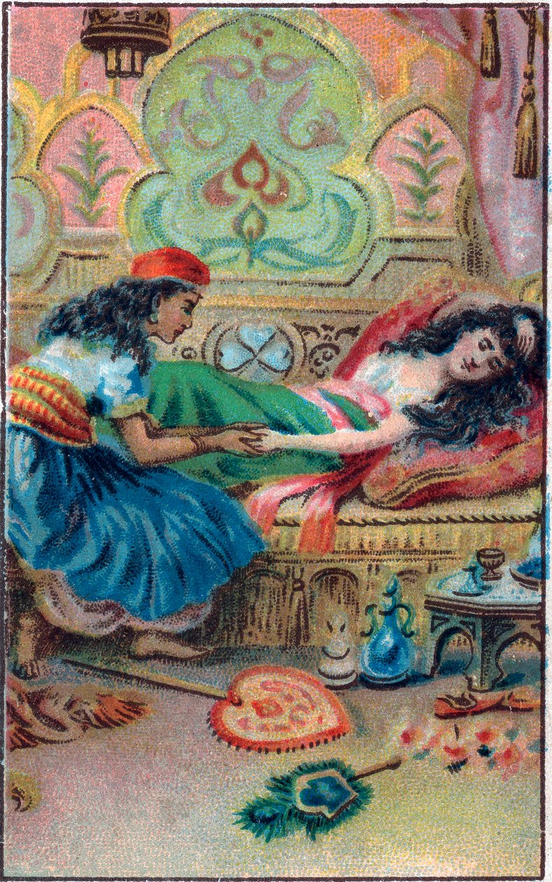 The princess faints. Tale 