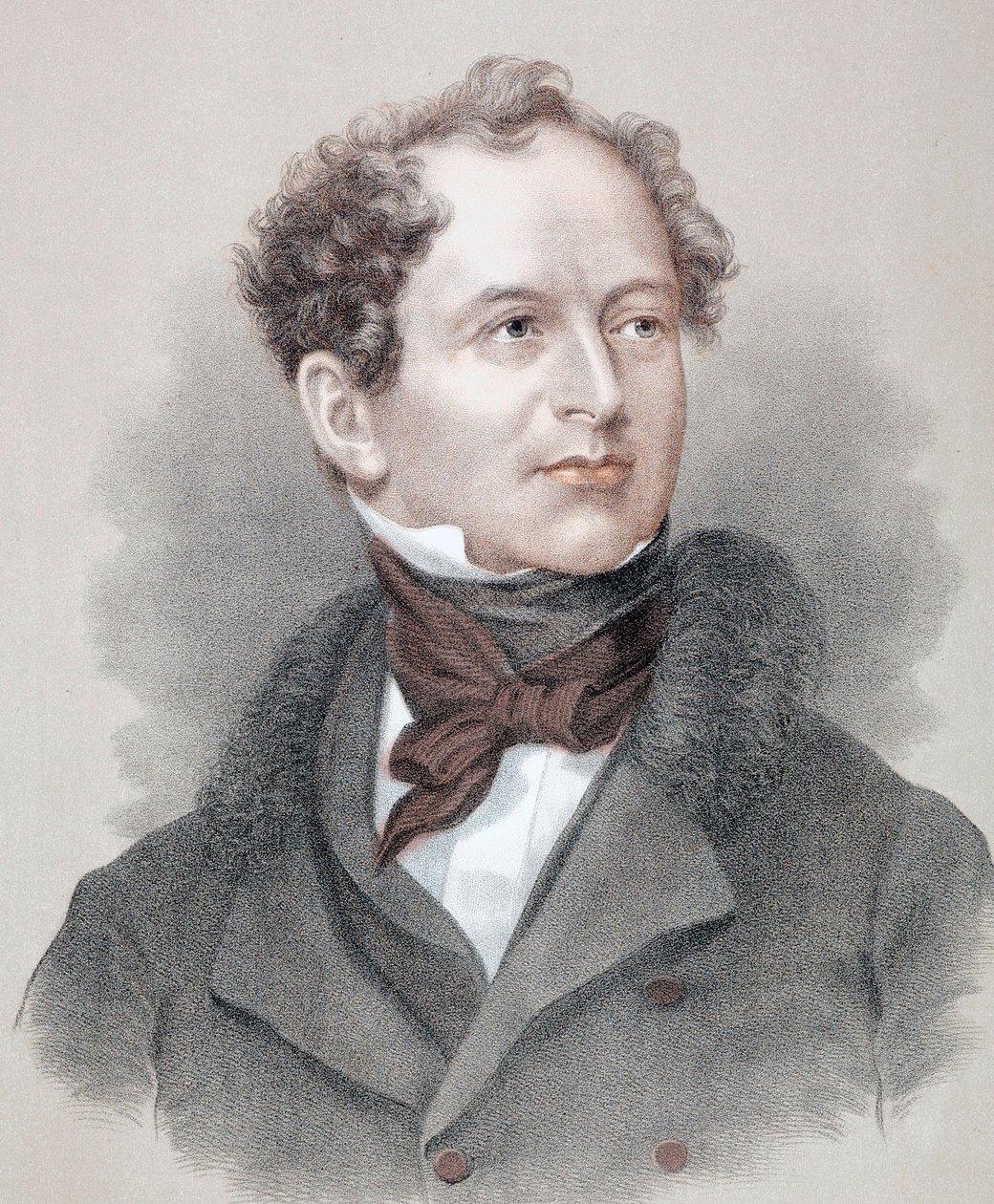 Thomas Moore (or Thomas More) (1779-1852), Irish poet. by Unknown artist