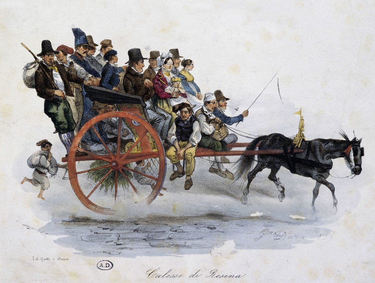 Transport in common: carriage by Unknown artist