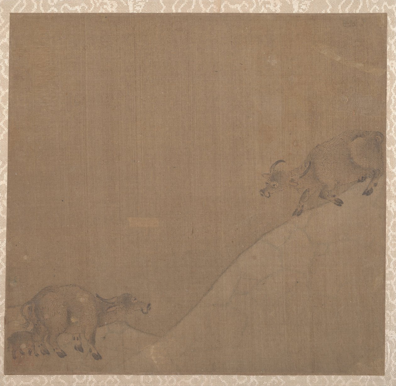 Water Buffaloes by Unknown Artist