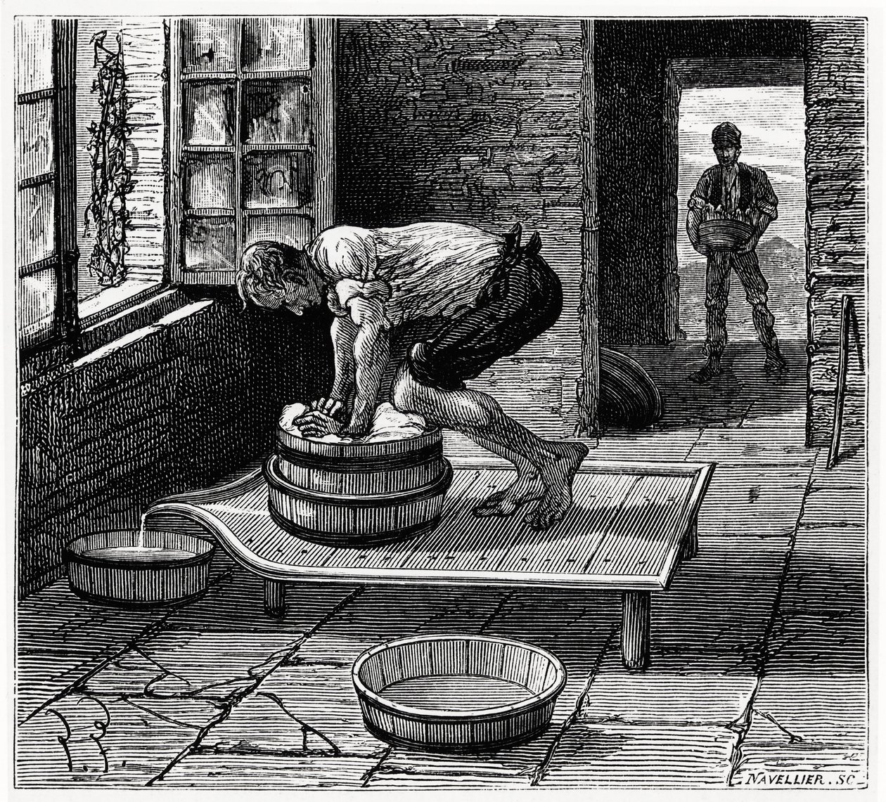 Work of the Tomme by a Cheesemaker from Auvergne - in 