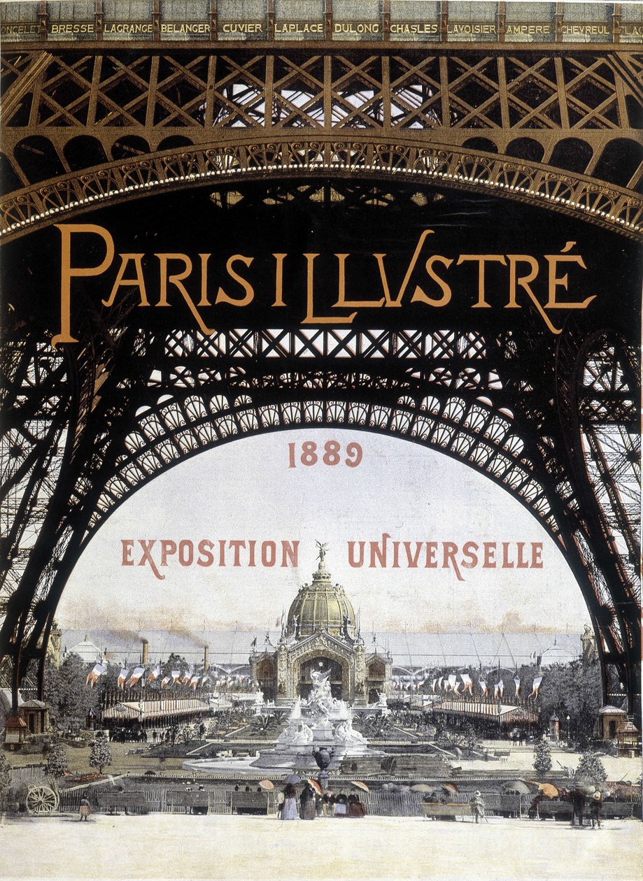 World exhibition in Paris in 1889 in “Paris illustrated” by Unknown artist
