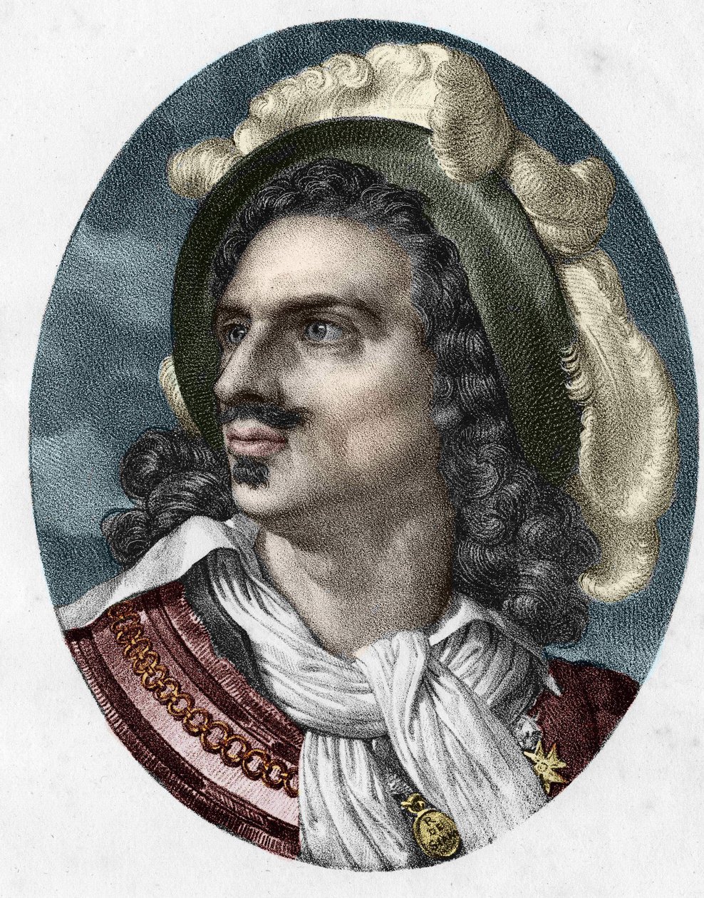 Portrait of Claude Forbin, knight, then count of Forbin, also known as Forbin-Gardanne, French Wing Leader by Unknown artist