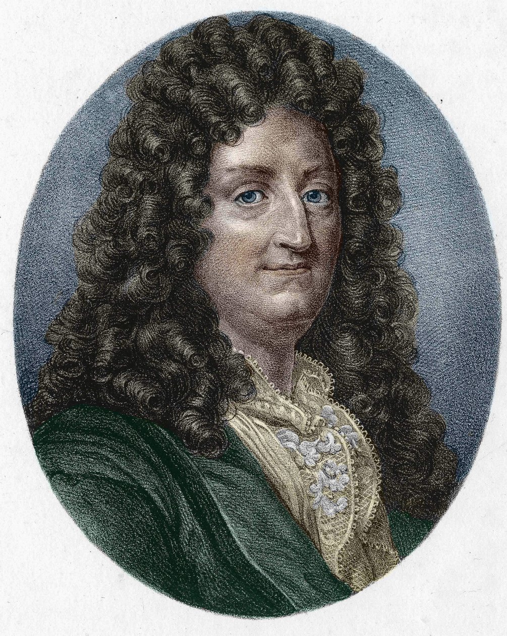 Portrait of Jean Racine (1639-1699), French tragic poet.