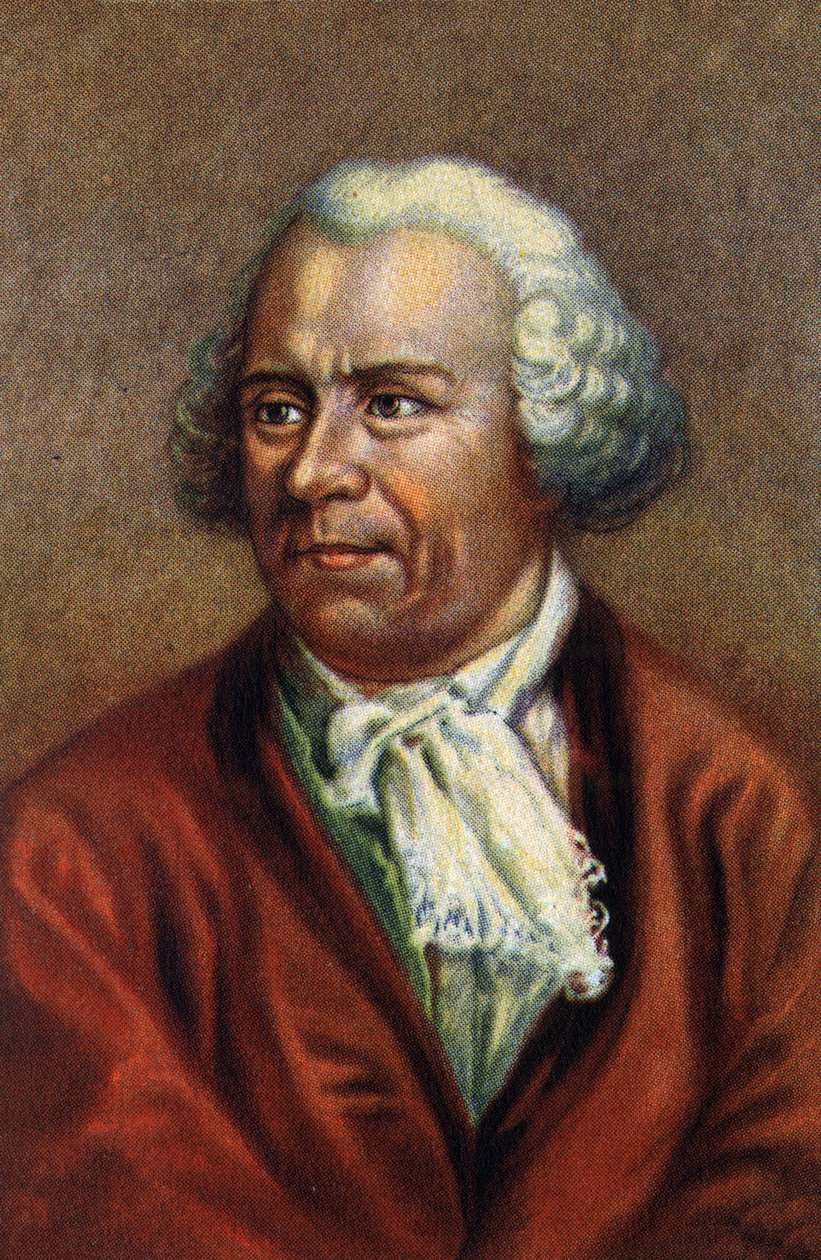 Portrait of Leonhard Euler, Swiss Mathematician by Unknown Artist