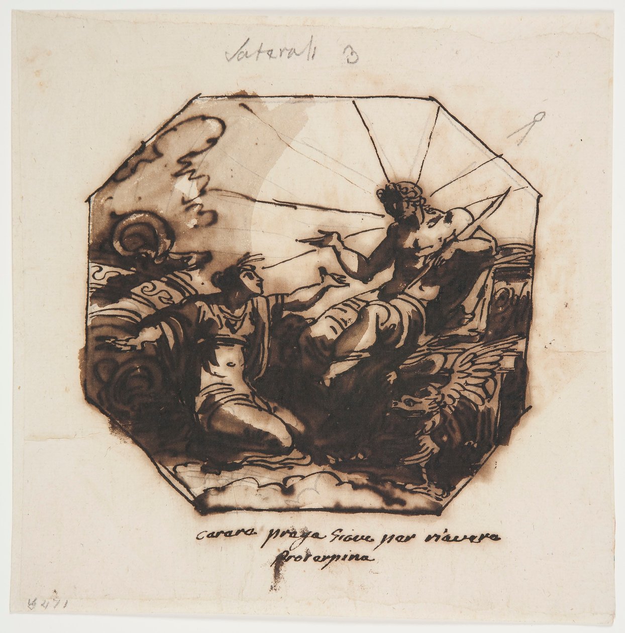 Ceres Asks Jupiter for Return of Proserpina, 1812 by Unknown artistUnknown artist