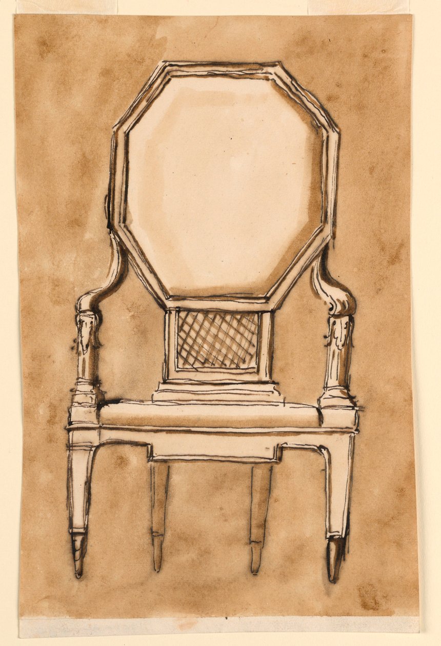 Chair, 1780–90 by Unknown artistUnknown artist