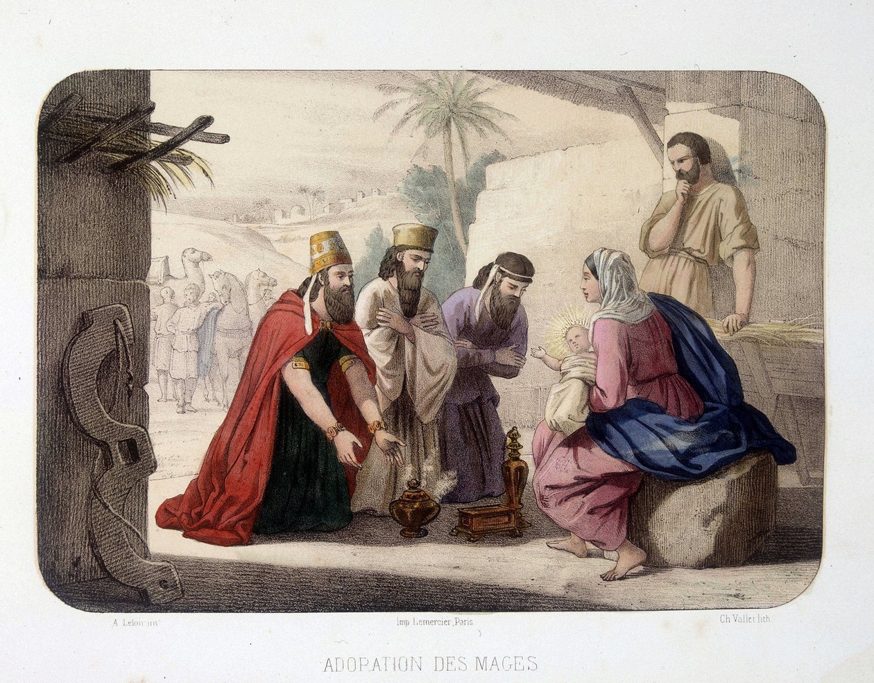 Adoration of the Magi by Unknown artist: Buy fine art prints