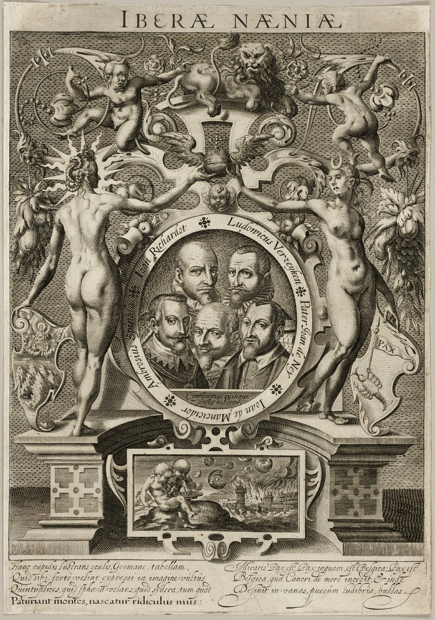 Allegory on the Futility of Peace Talks with Spain by Unknown artist