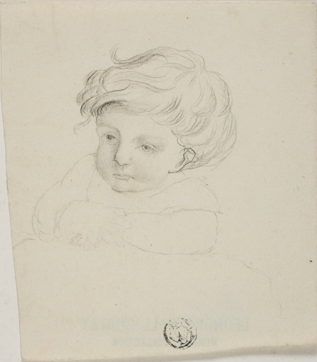 Bust of Child by Unknown artist