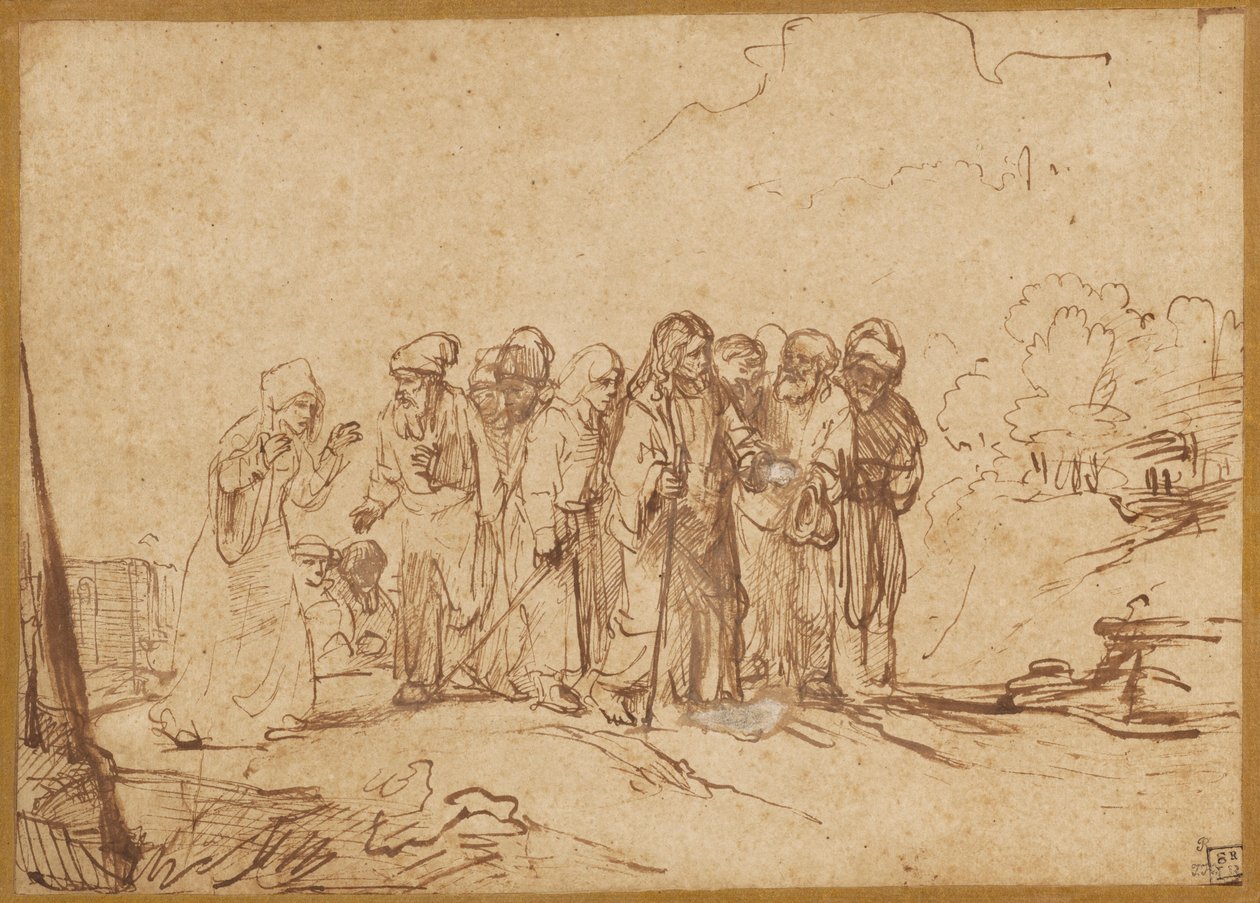 Christ and the Canaanite Woman by Unknown artist