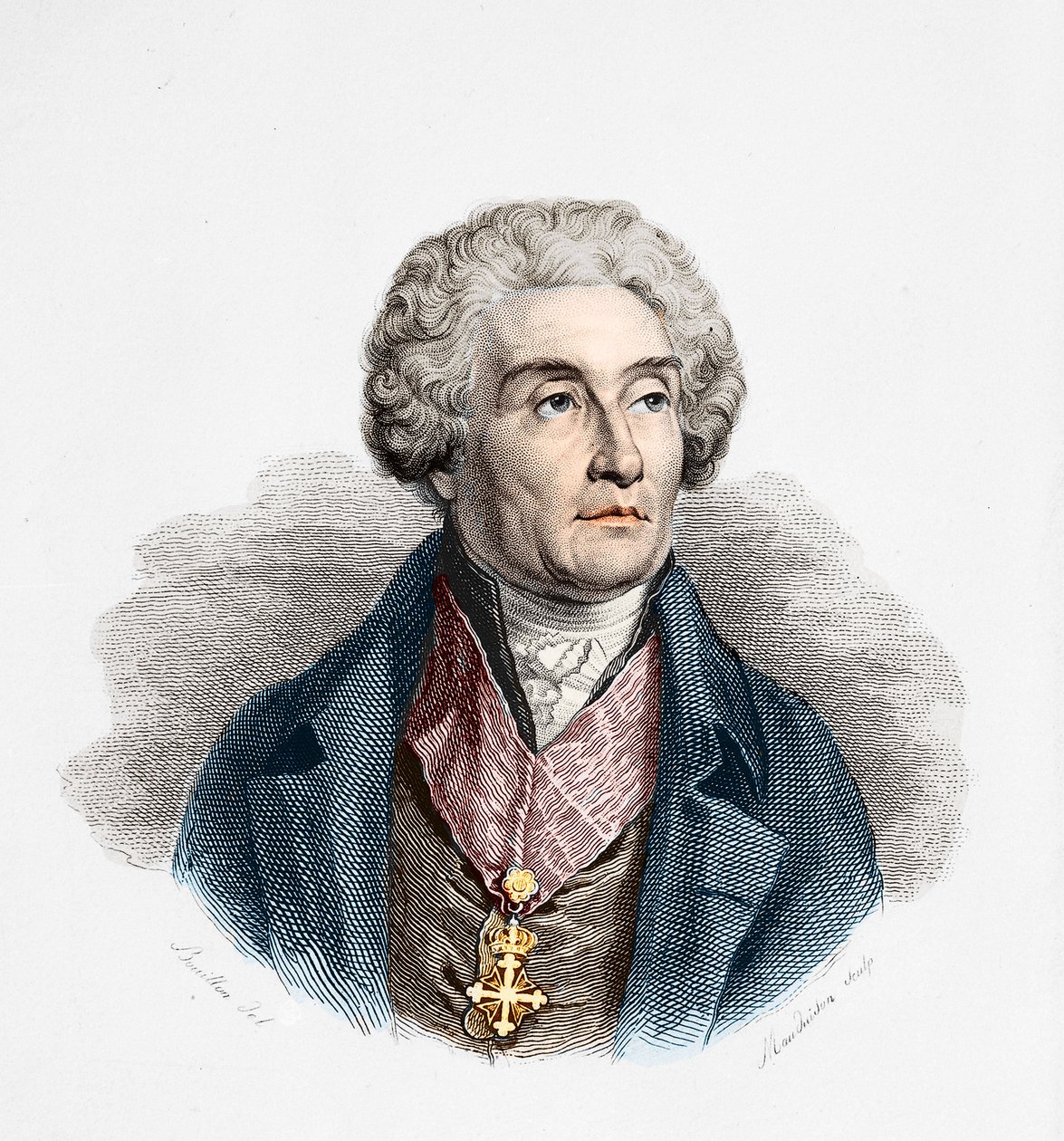 Count Joseph de Maistre, French Politician, Writer and Philosopher by Unknown artist