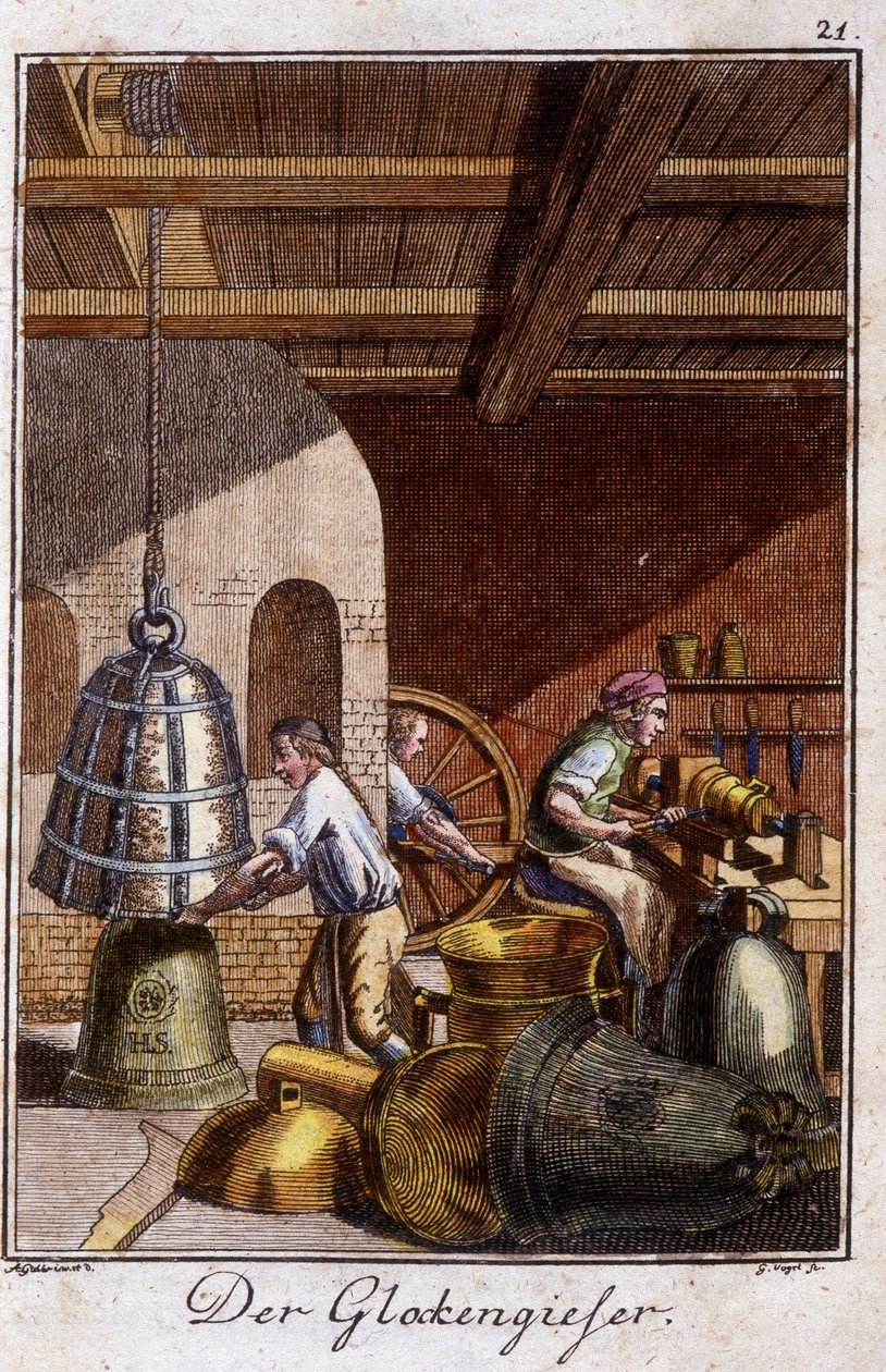 Craft Craft: The Bells Maker in His Workshop. In 