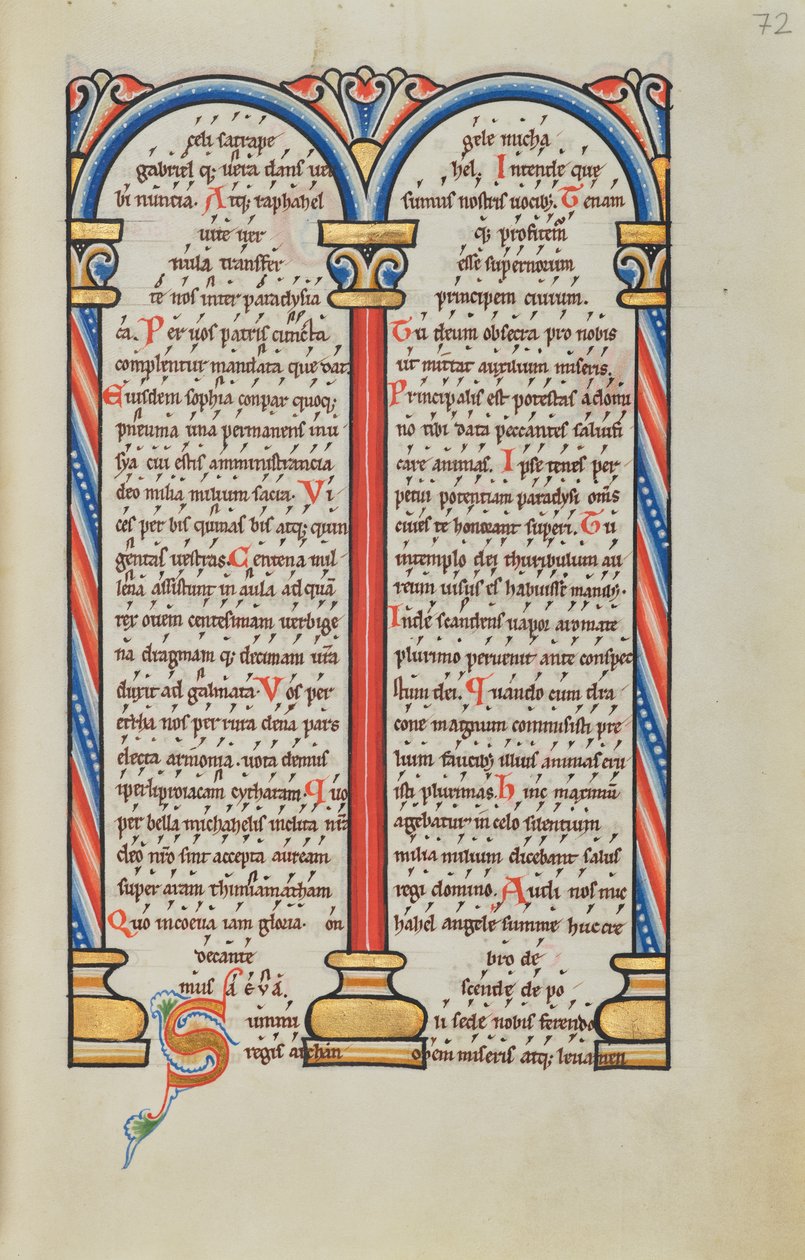 Decorated Text Page by Unknown artist
