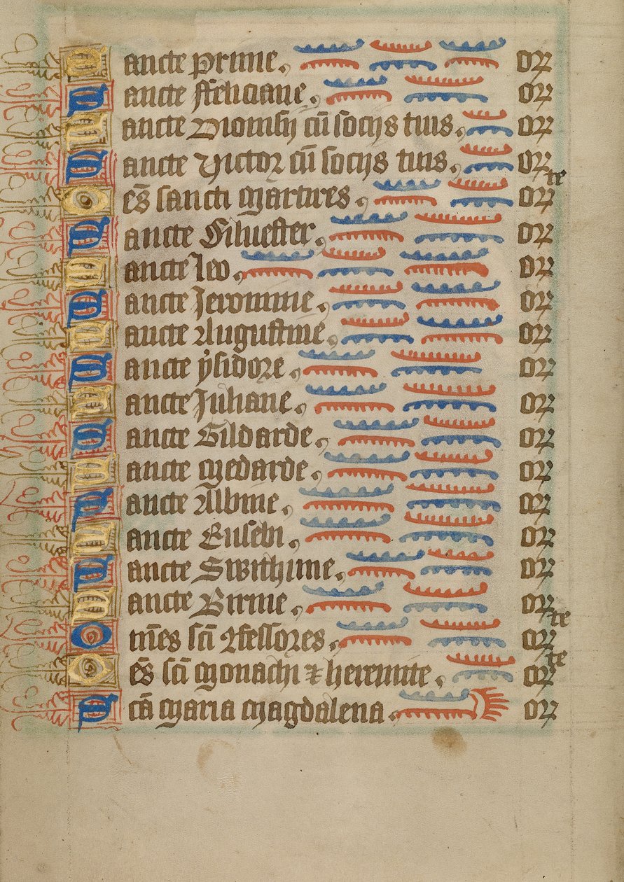 Decorated Text Page by Unknown artist