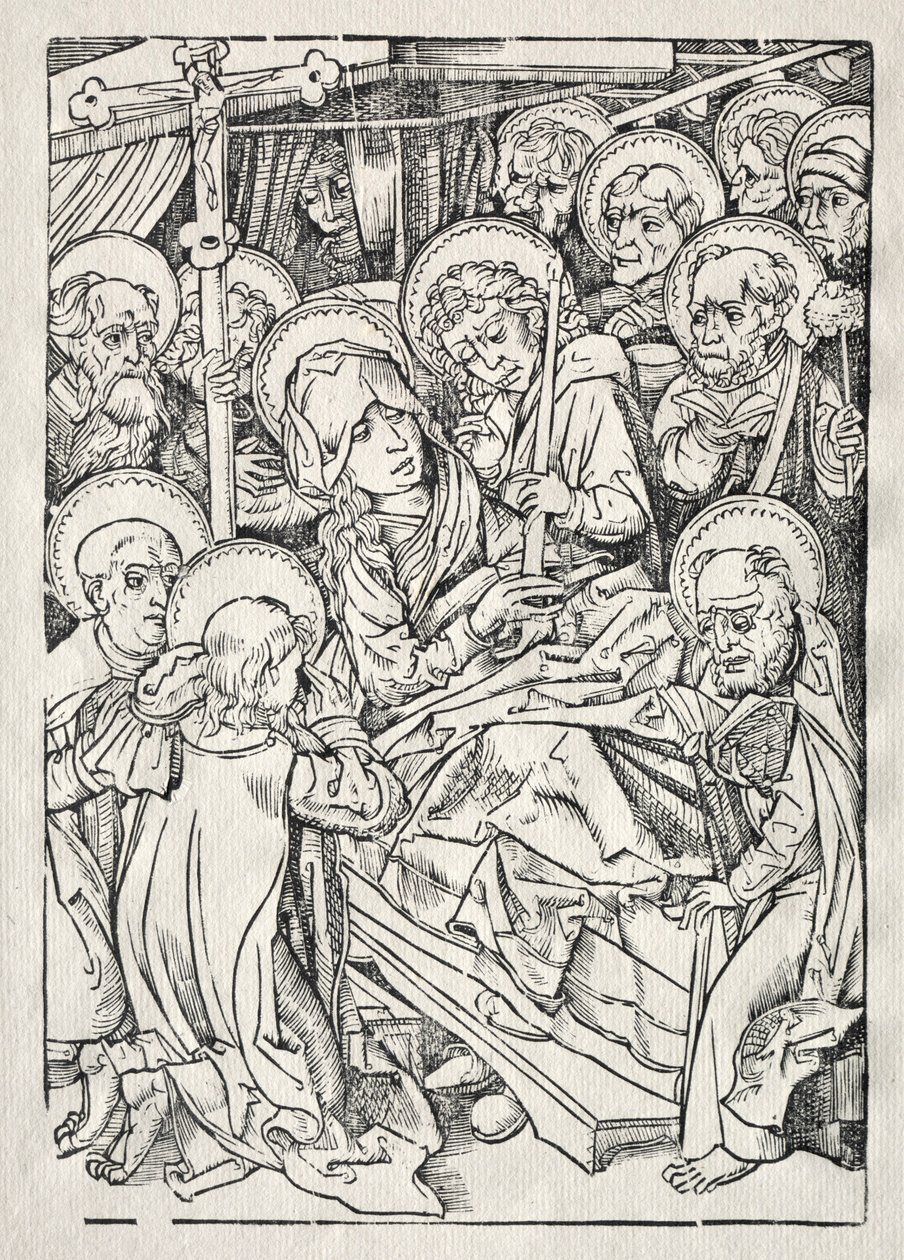 The Death of Mary by Unknown artist
