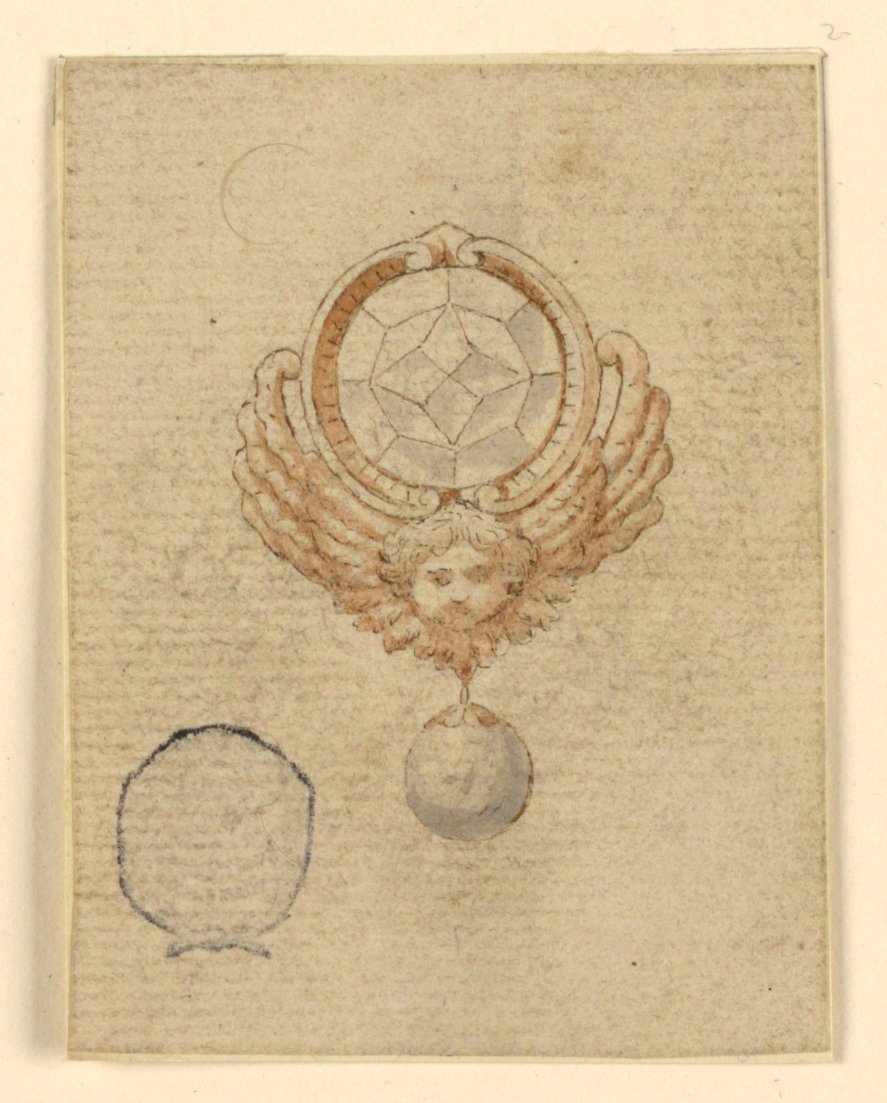 Design for a Brooch by Unknown artist