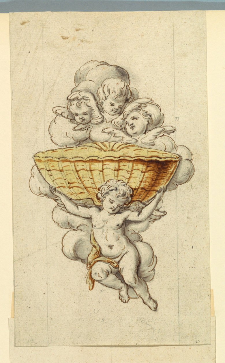 Design for a Hot Water Spout by Unknown artist