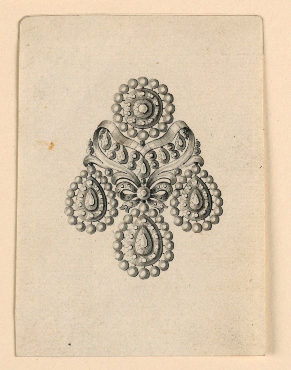 Design for an Earring by Unknown artist