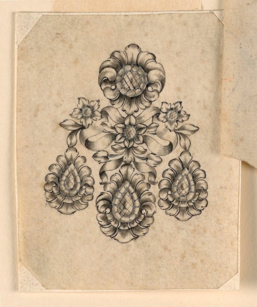 Design for an Earring by Unknown artist