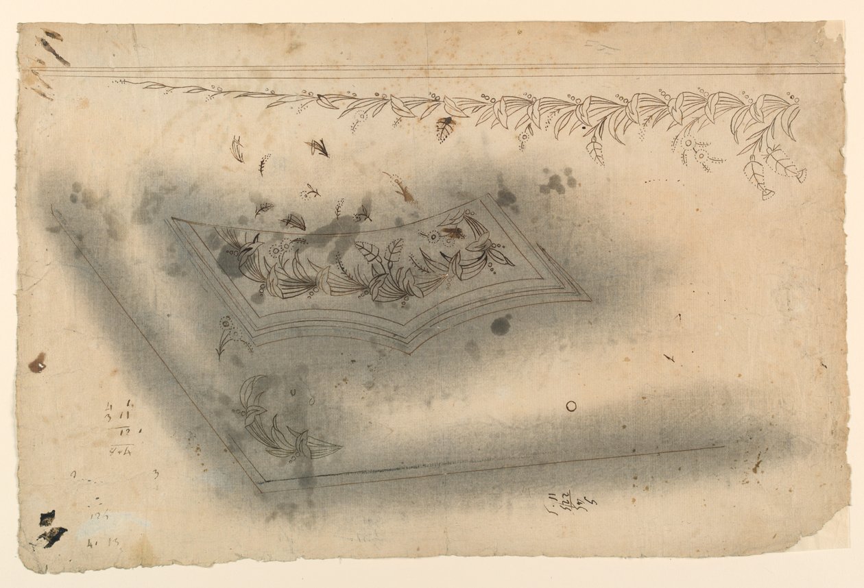 Design for the Embroidery of a Man