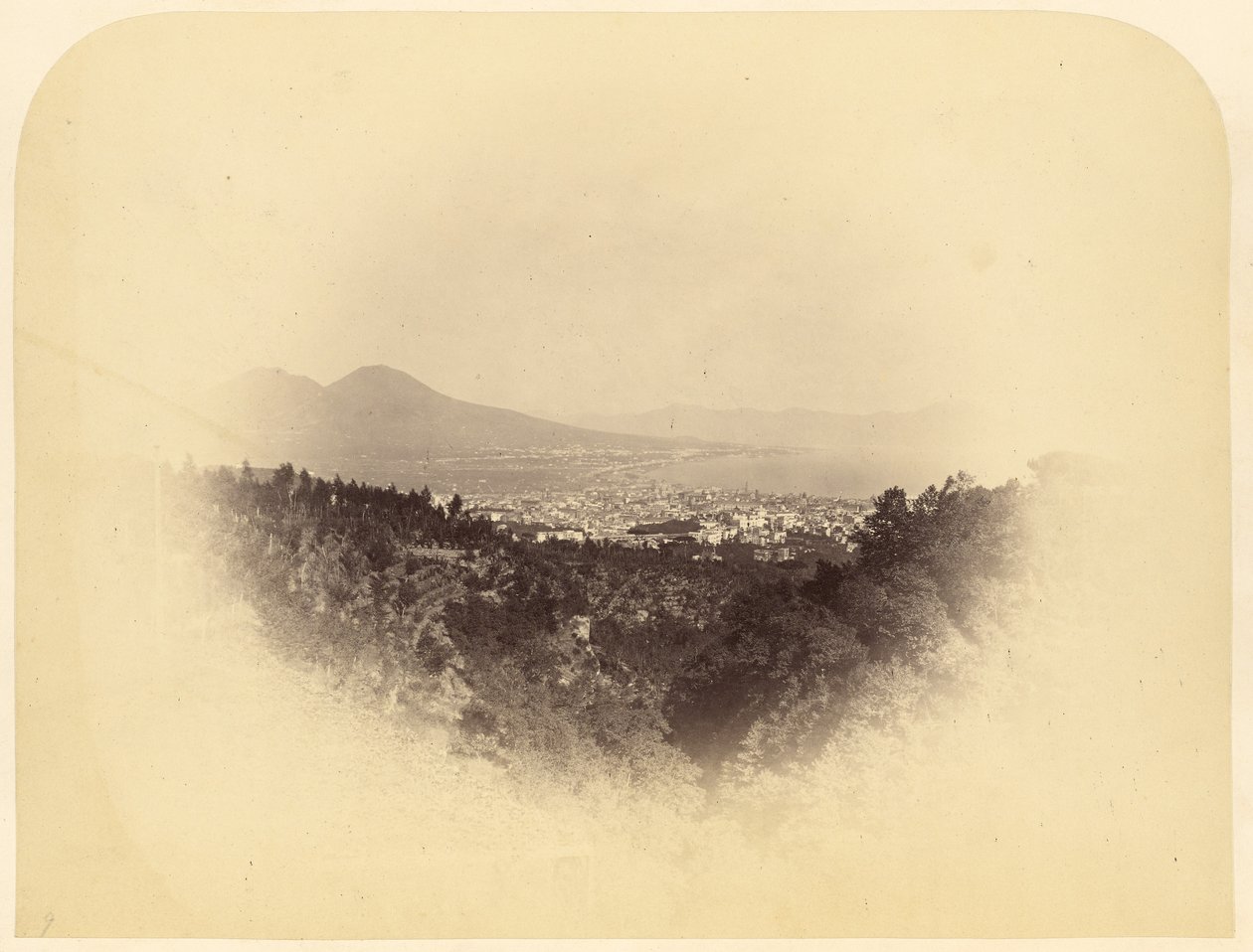 Distant View of Naples by Unknown artist