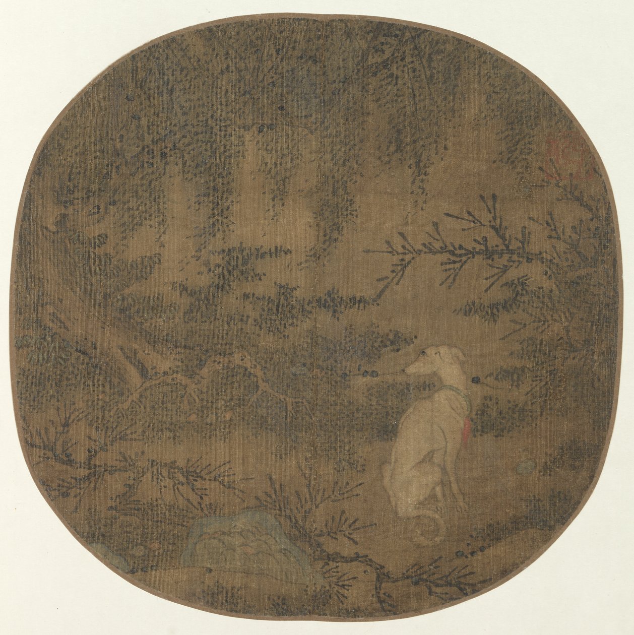 Dog Watching by Unknown artist