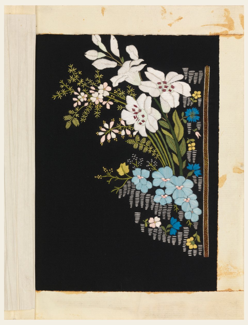 Embroidery sample by Unknown artist