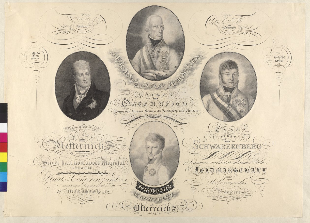 Emperor Francis I and other by Unknown artist