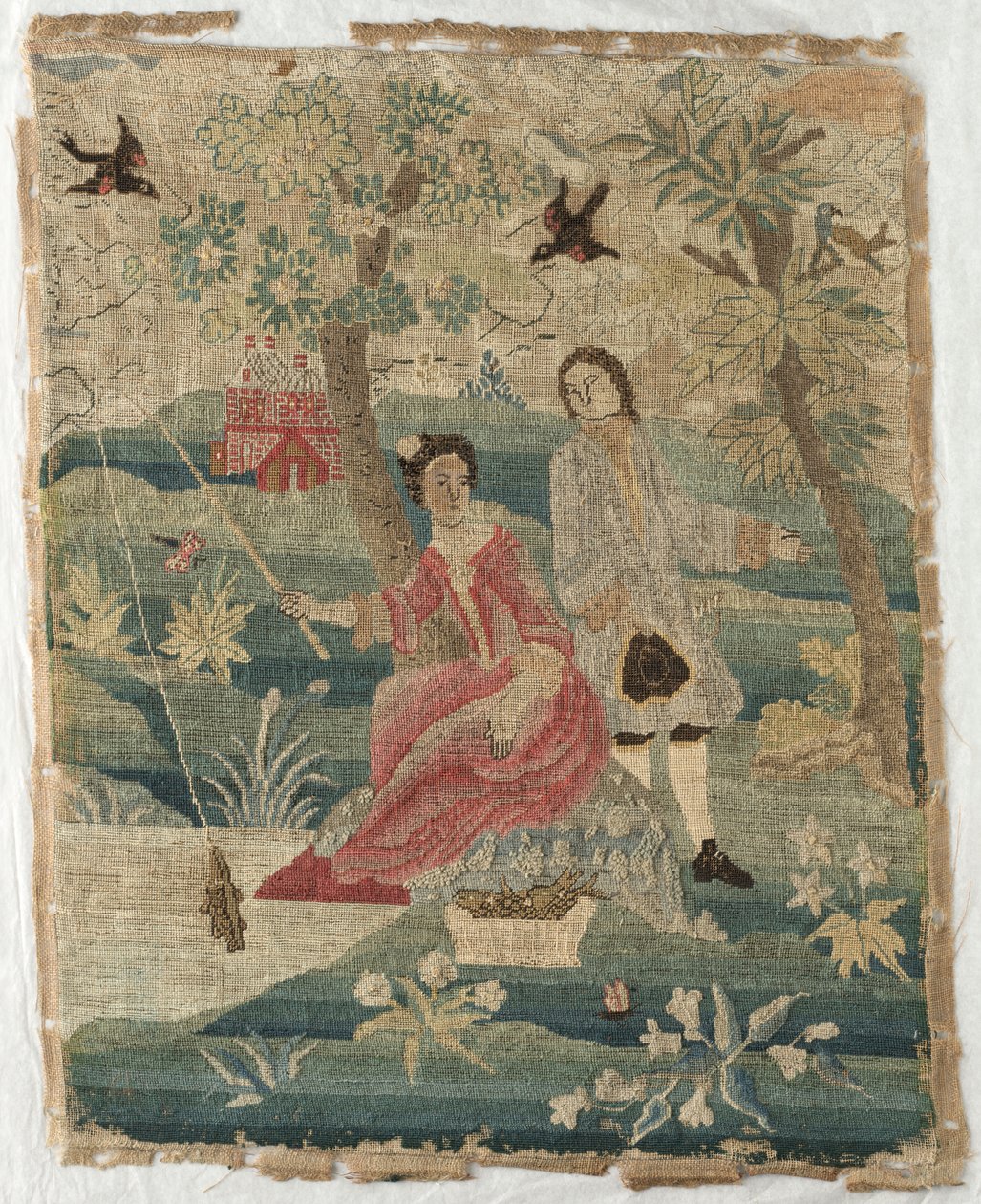 Fishing Lady by Unknown artist