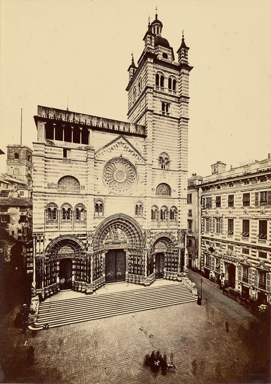 Genoa Cathedral by Unknown artist