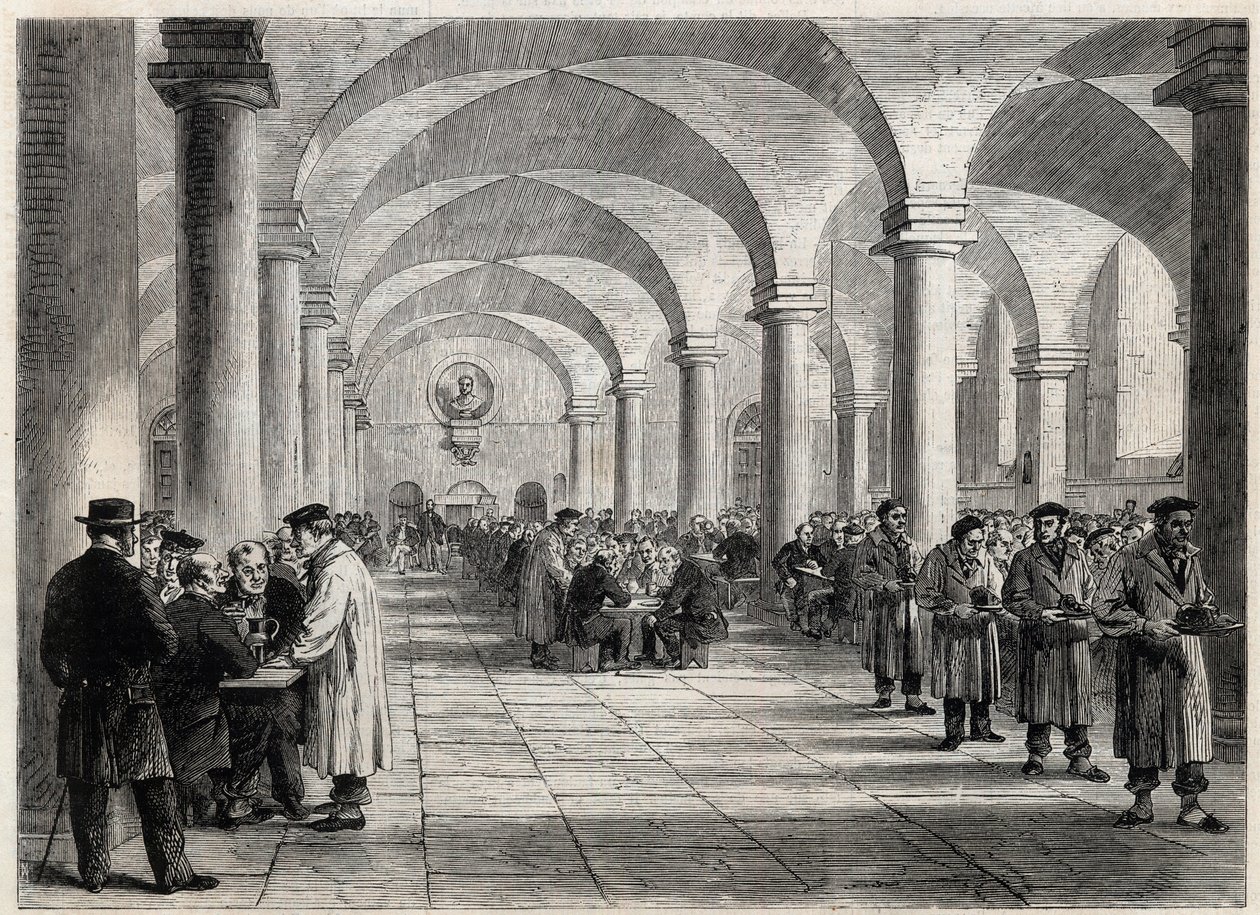 Greenwich Hospital - The West Dining Room by Unknown artist