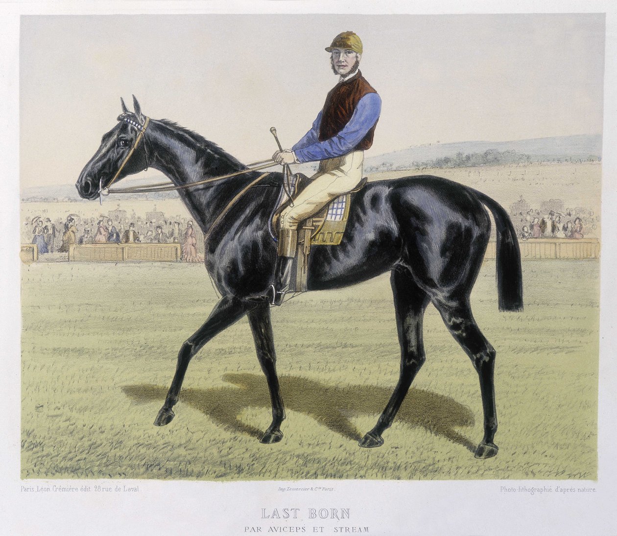 Horseback riding: Last born - in 