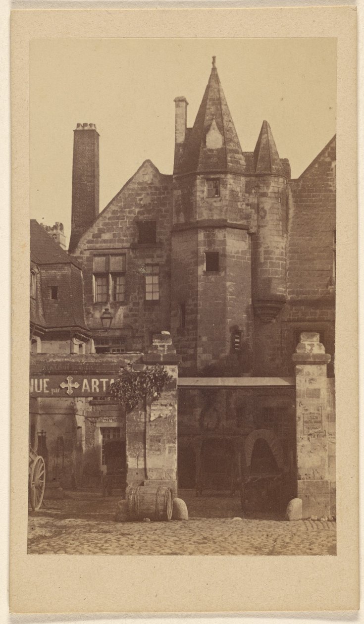 Hotel de la Croix Blanches, Tours by Unknown artist
