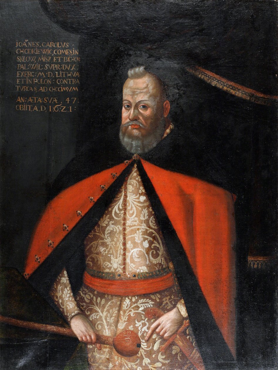 Portrait of Jan Karol Chodkiewicz (1560-1621) by Unknown artist