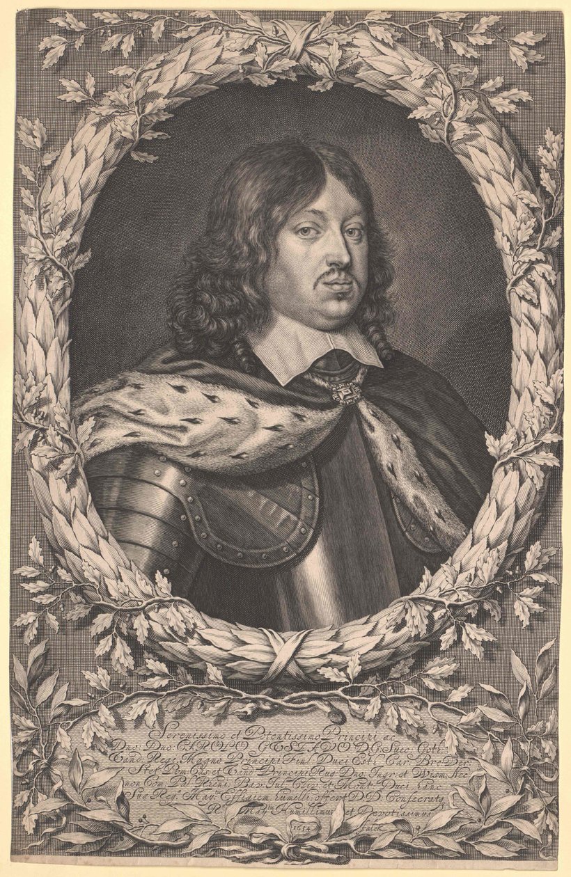King of Sweden Charles X Gustav by Unknown artist
