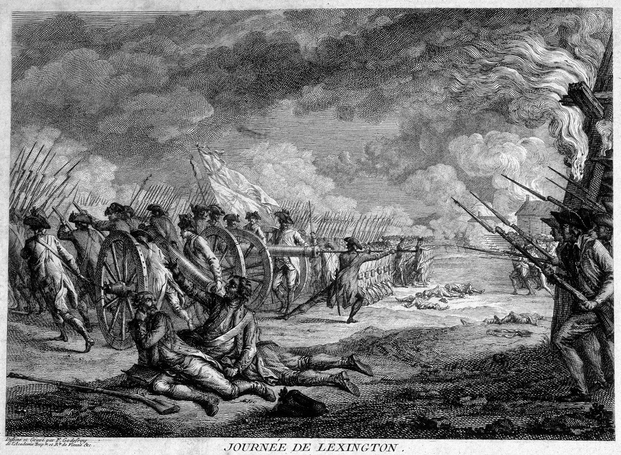 Lexington Day (Massachusetts, U.S.A.), April 19 by Unknown artist