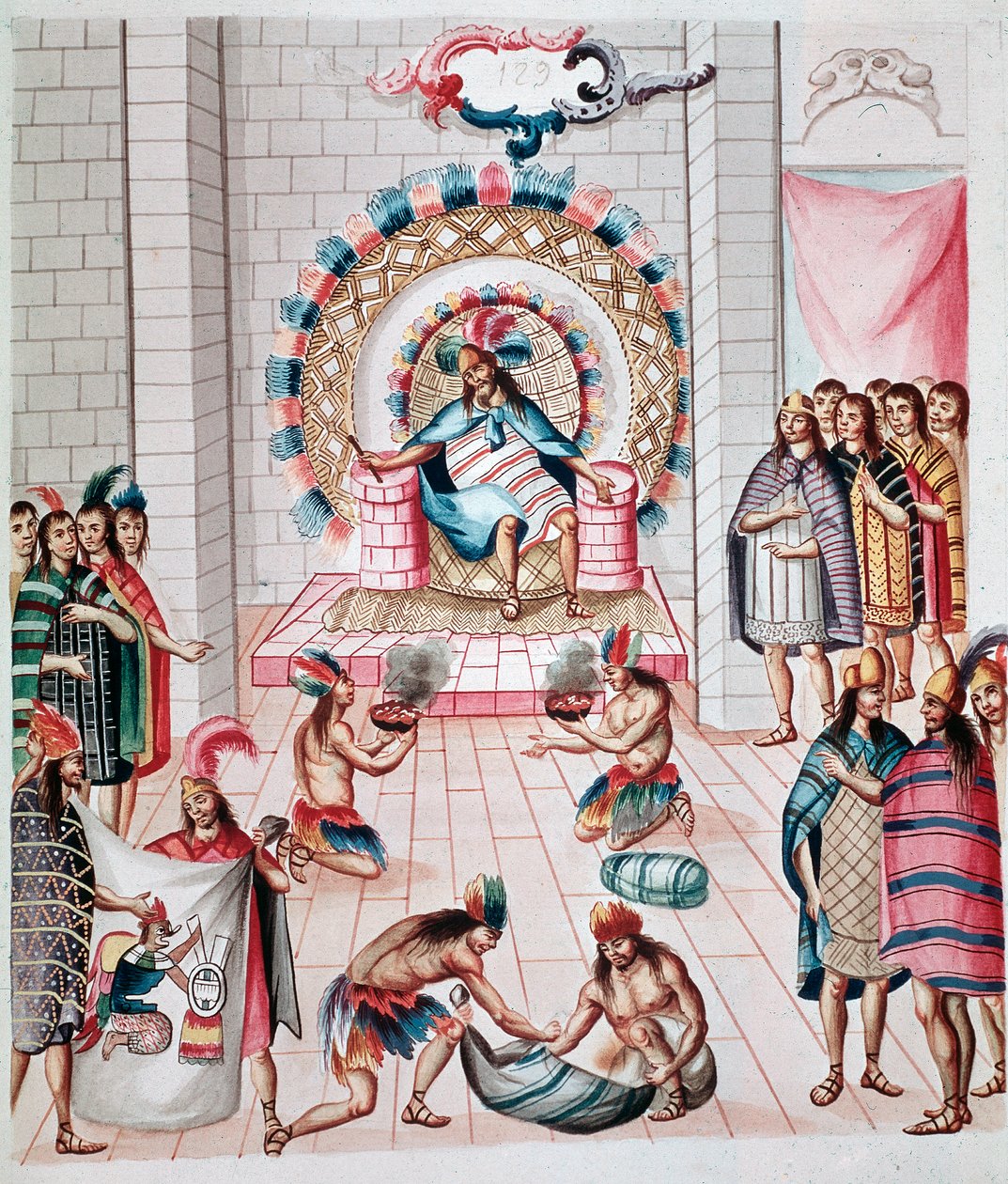 Making Offerings to the King by Unknown artist