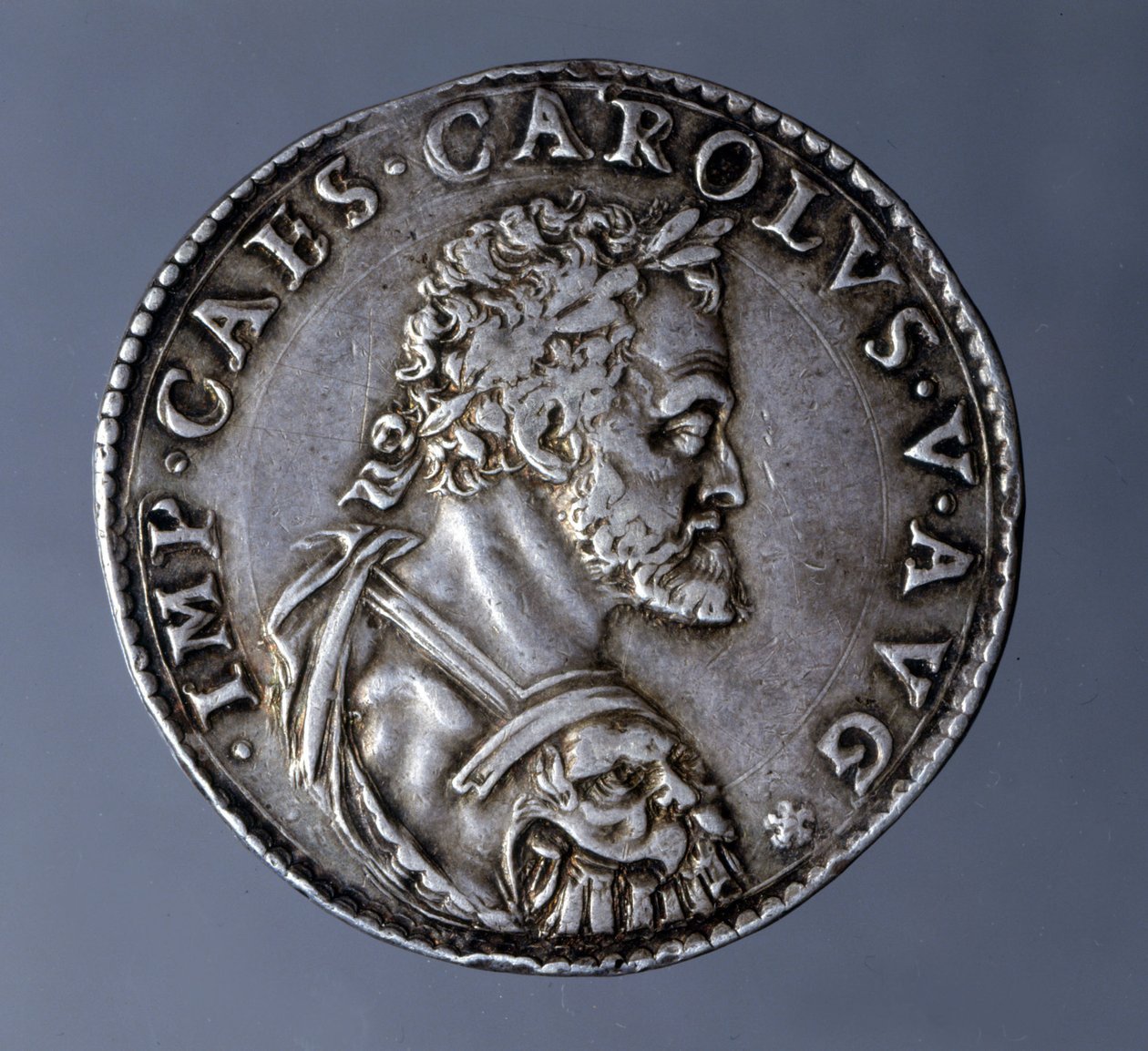 Mint minted in the name and image of Emperor Charles V (1500-1558). by Unknown artist
